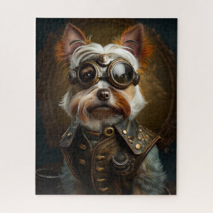 Steampunk Yorkie Puzzle