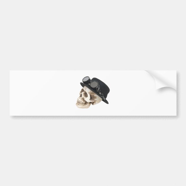 SteamPunkSkull073109 Bumper Sticker (Front)
