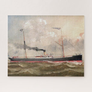 Steamship Louise 1800s Jigsaw Puzzle