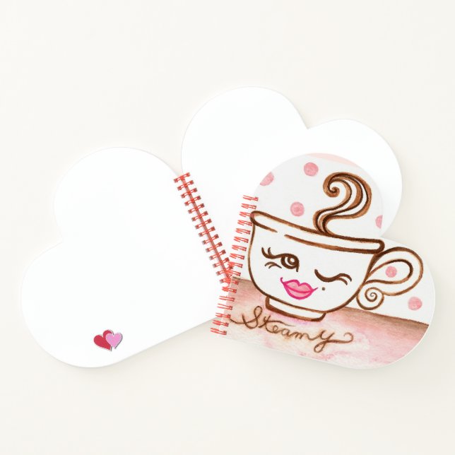 Steamy Love Notes Notebook Gift (Inside)