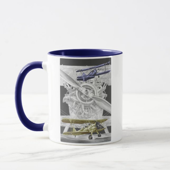 Stearman Biplane Mug (Left)