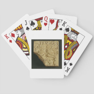 Steatite Pasupati seal, Mohenjodaro, 2300-1750 BC Playing Cards