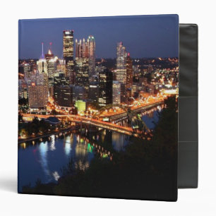 Steel and Indigo Sandwich Binder