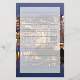 Steel and Indigo Sandwich Stationery
