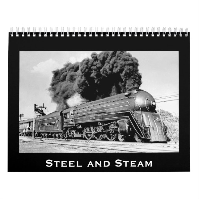Steel and Steam - Customizable for Year Calendar (Cover)