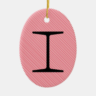 Steel Beam Ceramic Ornament