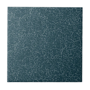 Steel Blue Crackle Glaze Solid Color Tile