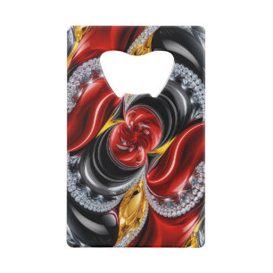 Steel Bottle Opener with Germany Colours Credit Card Bottle Opener