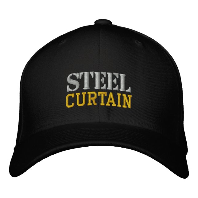STEEL CURTAIN EMBROIDERED HAT (Front)