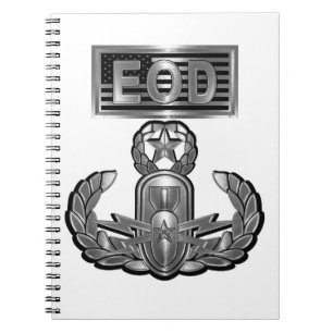 Steel Design Master Explosive Ordnance disposal Notebook