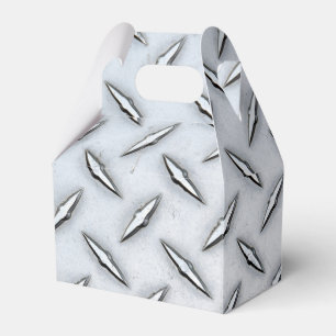 Steel Diamond Plate Favor Box