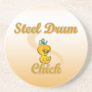 Steel Drum Chick Coaster