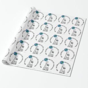 Steel Drum - World Revolves Around Wrapping Paper
