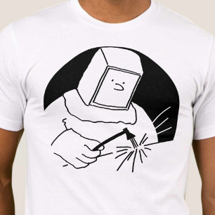 Steel Fabrication Fabricator Welder Blacksmith T-Shirt