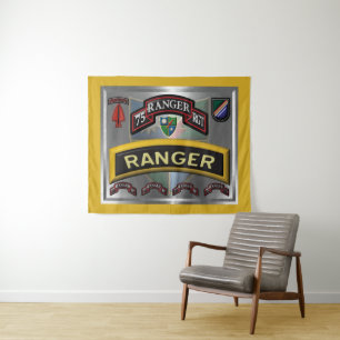 Steel Frame 75th Ranger Regiment Tapestry