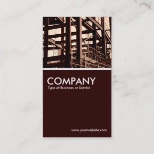 Steel Frame Construction Business Card