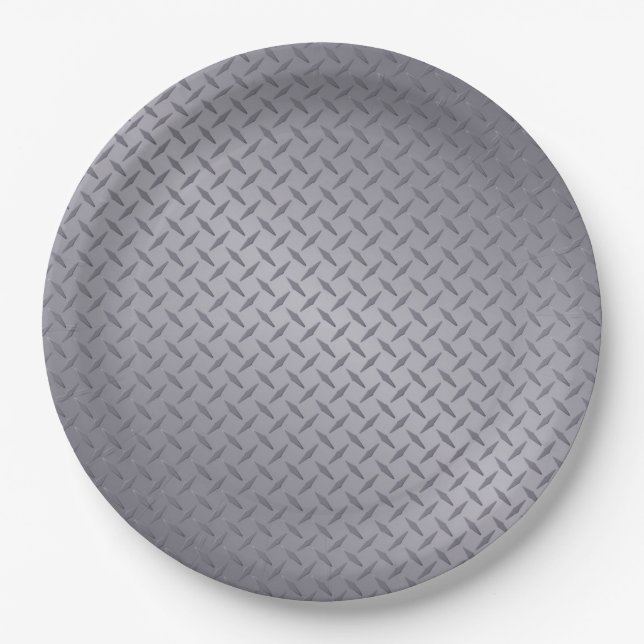 Steel Grey Diamond Plate (Front)