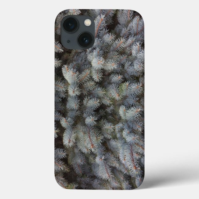Steel, grey, green and blue spruce classy   Case-Mate iPhone case (Back)