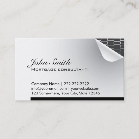 Mortgage Broker Business Cards & Profile Cards Zazzle CA