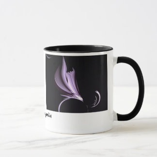Steel Magnolia Abstract Mug