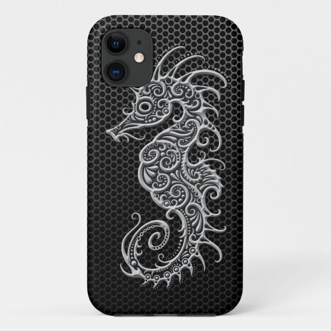 Steel Mesh Seahorse Case-Mate iPhone Case (Back)