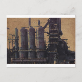 STEEL MILL U.S.A. POSTCARD