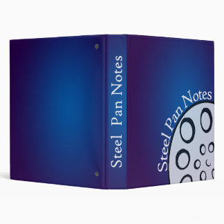 Steel Pan Notes Binder