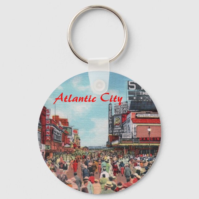 Steel Pier - Atlantic City Keychain (Front)