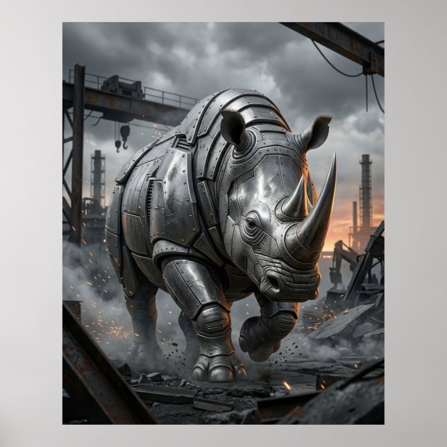 Steel Rhino Charge Poster (Front)