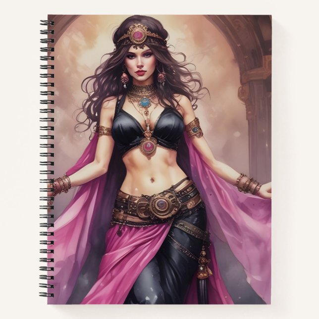 Steel Rose Notebook (Front)