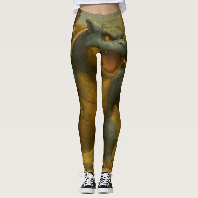 Steel Titan of the Forgotten Ruins Leggings (Front)