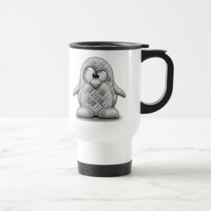 Steel Tux Travel Mug