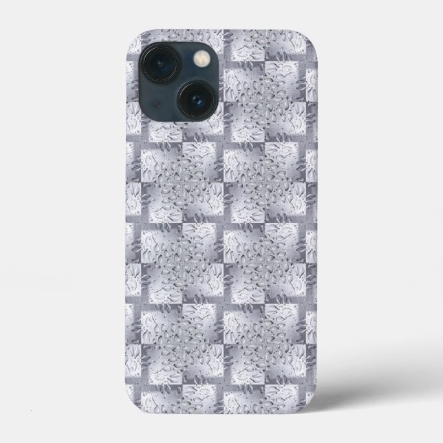 Steel waterdrops pattern Case-Mate iPhone case (Back)