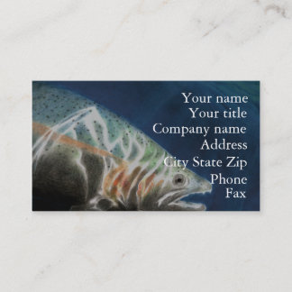 Steelhead Trout Business Card