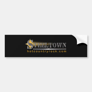 Steeltown Hot Country Rock Bumper Sticker