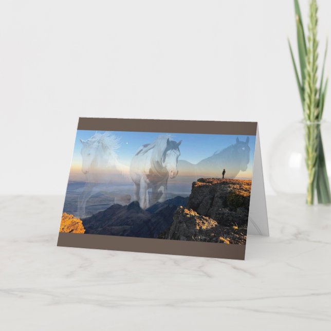 Steens Legends Greeting Card (Front)