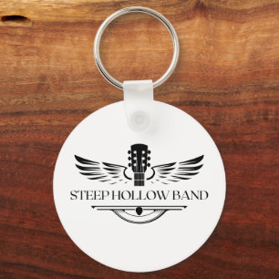 Steep Hollow Band keychain - with quote