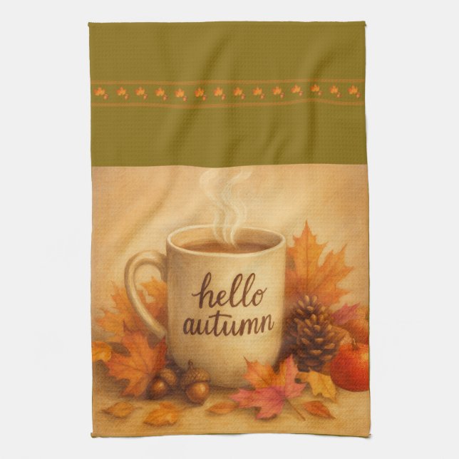 Steeped in Season Kitchen Towels (Vertical)