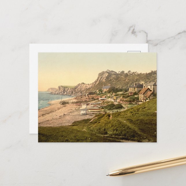 Steephill Cove, Ventnor, Isle of Wight, England Postcard (Front/Back In Situ)