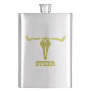 Steer (cycling) hip flask