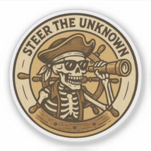Steer The Unknown Pirate Skeleton