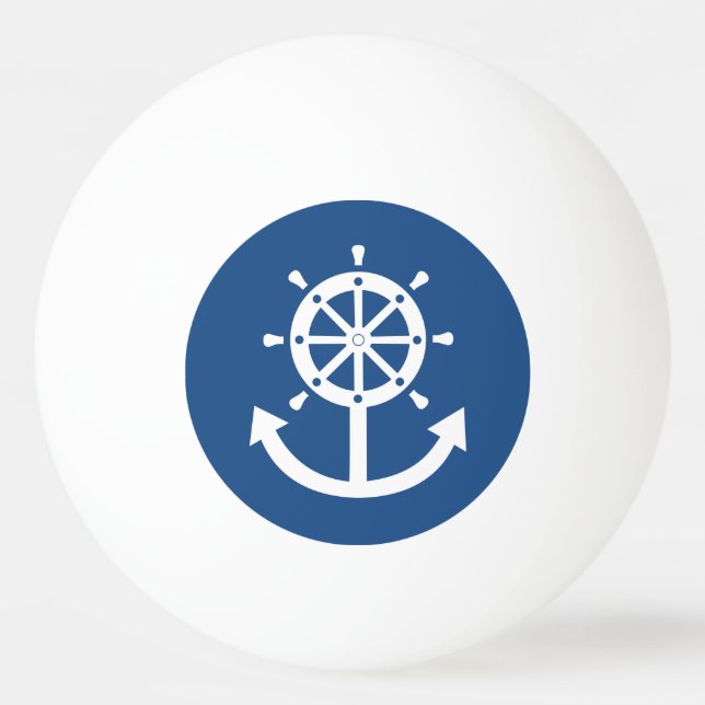 Steering wheel and anchor ping pong ball (Back)