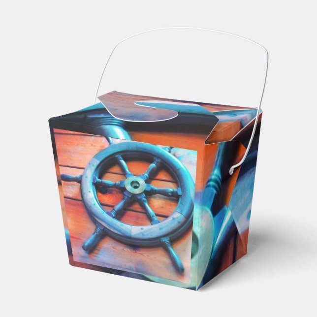 Steering Wheel Favor Box (Front Side)