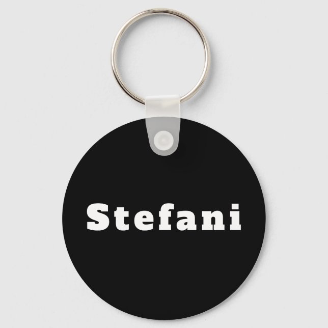 Stefani Keychain (Front)