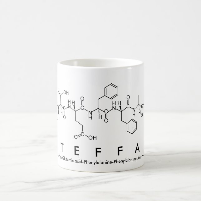 Steffan peptide name mug (Center)