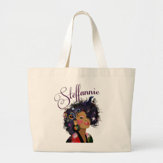 " Steffannie" (Personalized Tote) 2 Large Tote Bag