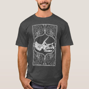 Stegosaurus Dinosaur Skeleton Fossil Dino Bones T- T-Shirt