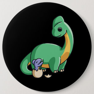 Stegosaurus Dinosaur Small Dino Dinosaur Boys 98 6 Inch Round Button