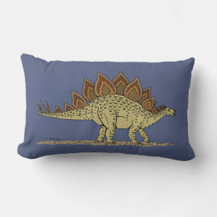 Stegosaurus Lumbar Pillow