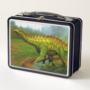 Stegosaurus metal lunch box